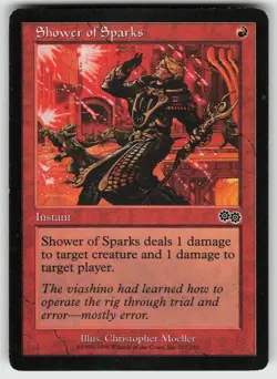 Shower of Sparks C Urza's Saga 217 MTG - Image 1