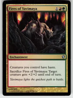 Fires of Yavimaya U Commander 2013 190 MTG - Image 1