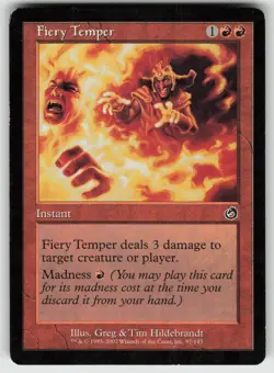 Fiery Temper C Torment 97 MTG - Image 1