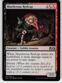 Murderous Redcap U Ultimate Masters 217 MTG - Image 1