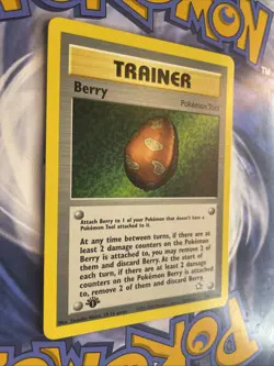 Pokemon Vintage 2000 TCG Berry 1st Edition Neo Genesis 99/111 - NM - Image 2