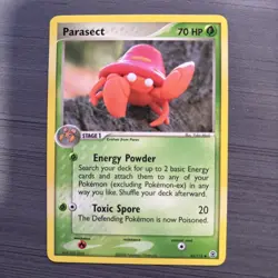 Pokemon TCG Parasect EX FireRed LeafGreen, Uncommon Card 43/112, LP Condition - Image 1