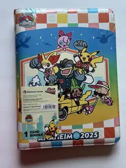 Pokemon World Championships 2025 Anaheim Pokemon Center Binder Exclusive Sealed - Image 1