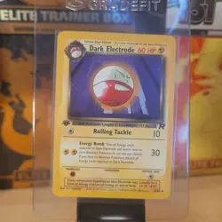 Pokemon Card Dark Electrode Team Rocket 1st Edition Uncommon 34/82 M/NM - Image 1