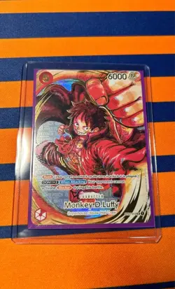 One Piece Card Game Monkey D Luffy (012) (alternate art) Gold - Image 2