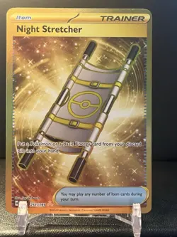 Night Stretcher 251/191 Pokemon TCG S&V Surging Sparks - NM Hyper Rare GOLD Holo - Image 2