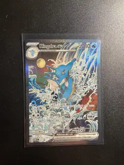 Pokemon Kingdra EX 131 Scarlet & Violet Promo Special Illustration NM Condition - Image 1