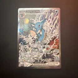 Pokemon Kingdra EX 131 Scarlet & Violet Promo Special Illustration NM Condition - Image 1