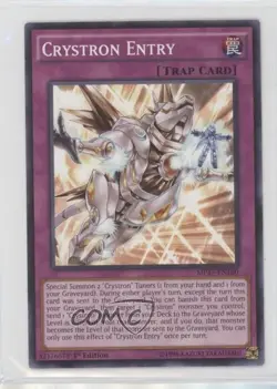 Crystron Entry 1st Ed. YuGiOh Mega-Tins Mega Pack #MP17-EN160 - Image 1