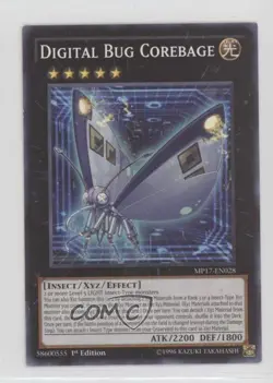 Digital Bug Corebage 1st Ed. YuGiOh Mega-Tins Mega Pack #MP17-EN028 - Image 1
