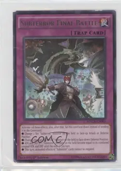 Subterror Final Battle (R) 1st Ed. YuGiOh Maximum Crisis #MACR-EN085 - Image 1