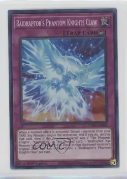 SR - Raidraptor's Phantom Knights Claw 1st Ed. YuGiOh Rage #PHRA-EN069 - Image 1