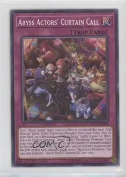 Abyss Actors' Curtain Call 1st Ed. YuGiOh Legendary Duelists: White Dragon - Image 1