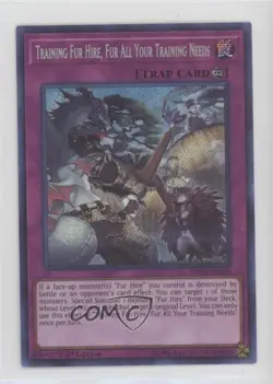 Training Fur Hire All Your Needs (SE) 1st Ed. YuGiOh Dark Saviors #DASA-EN026 - Image 1