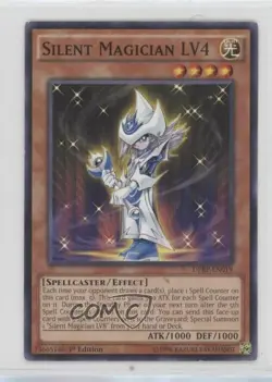 Silent Magician LV4 1st Ed. YuGiOh Duelist Pack: Rivals of the Pharoah - Image 1