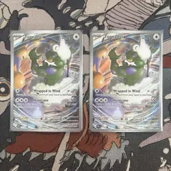 2x Tornadus SVP 210 Promo Full Art White Flare Pokemon Card NM - Image 1
