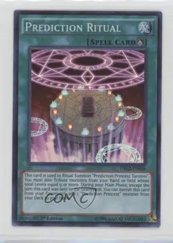 Prediction Ritual (SR) 1st Ed. YuGiOh Dragons of Legend 2 #DRL2-EN036 - Image 1