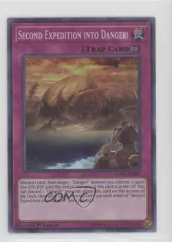 Second Expedition Into Danger! 1st Ed. YuGiOh Soul Fusion #SOFU-EN087 - Image 1