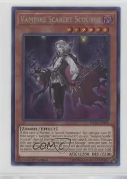 Vampire Scarlet Scourge (SE) 1st Ed. YuGiOh Dark Saviors #DASA-EN005 - Image 1