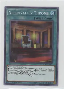 Necrovally Throne 1st Ed. YuGiOh Soul Fusion #SOFU-EN055 - Image 1