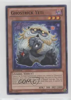 Ghostrick Yeti 1st Ed. YuGiOh Legacy of the Valiant #LVAL-EN082 READ - Image 1