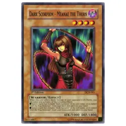 Dark Scorpion - Meanae The Thorn - DCR-061 - Common - Yugioh - Yu-Gi-Oh - Image 1
