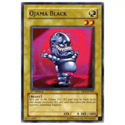 Ojama Black SGX1-ENC03 - Common - 1st Edition Yugioh - Image 1