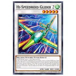 Hi-Speedroid Glider 2 SUDA-EN040 Common Yugioh NM - Image 1
