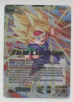 2017 Dragon Ball Super Card Game Promos Son Goku Jr // SS Scion of the Lineage - Image 2