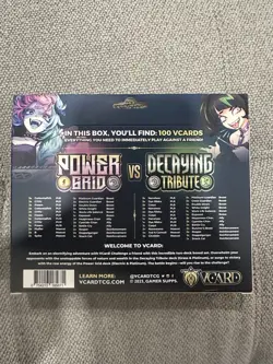 VCard TCG 2 Player Starter Kit. Gamersupps VTuber Card GAME - Image 2