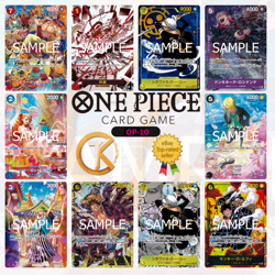 One Piece Cards Royal Bloodlines OP-10 ALL PARALLEL Card List OP10 JAP PREORDER - Image 1