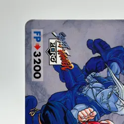 Nash Street Fighter Zero Trading Card TCG Carddass Capcom Japanese 1995 #16 - Image 2