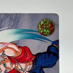 Nash Street Fighter Zero Trading Card TCG Carddass Capcom Japanese 1995 #16 - Image 5