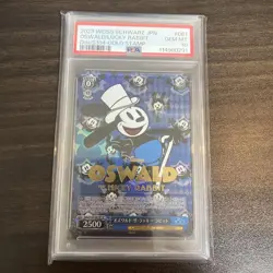 Weiss Schwarz Oswald the Lucky Rabbit SP PSA10 Holo Rare Card 1st - Image 2