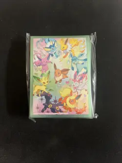 Pokemon TCG Prismatic Evolutions SPC Super Premium Collection Card Sleeves New - Image 1
