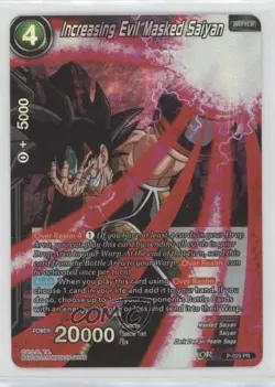 2017-Current Dragon Ball Super Card Game Promos Increasing Evil Saiyan #P-029 - Image 1