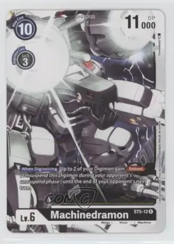 2021 Digimon Card Game - Starter Deck Machine Black Rare Machinedramon #ST5-12 - Image 1