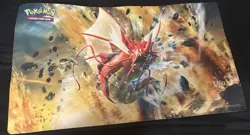 Pokemon Trading Card Game TCG: Official Shiny Mega Gyarados Playmat - Image 1