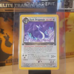 Pokemon Card Dark Dragonair Team Rocket 1st Edition Uncommon 33/82 M/NM - Image 1