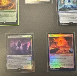 Final Fantasy MTG Bundle / Lot Of All Crystals (Prerelease Earth & 2 More Foils) - Image 3