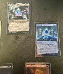 Final Fantasy MTG Bundle / Lot Of All Crystals (Prerelease Earth & 2 More Foils) - Image 4