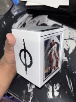 Phyrexian Themed MTG EDH Custom 100 Card Deck Box And Mommy Norn Sleeves. - Image 3