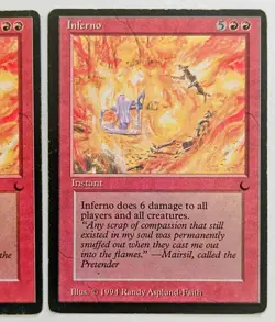 MtG | 2 x Inferno | The Dark | Magic the Gathering - Image 3