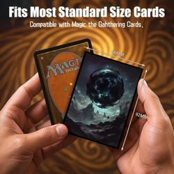 MTG Card Sleeves - Swamp - Planet Basic Lands Series - Ultra Clear Front & Matte - Image 4