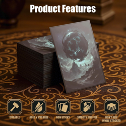 MTG Card Sleeves - Swamp - Planet Basic Lands Series - Ultra Clear Front & Matte - Image 5