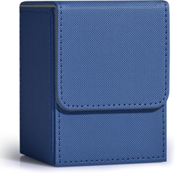 Card Deck Box for Trading Cards, MTG Yugioh Deck Case Holds 100+ Single Sleeved - Image 1
