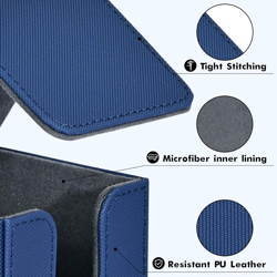 Card Deck Box for Trading Cards, MTG Yugioh Deck Case Holds 100+ Single Sleeved - Image 5