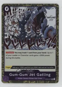 2023 One Piece Card Game: Pillars of Strength OP03 Japanese #OP03-072 02l5 - Image 1