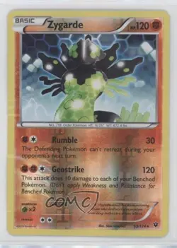 Zygarde Reverse Foil Pokemon XY Fates Collide #53 READ - Image 1