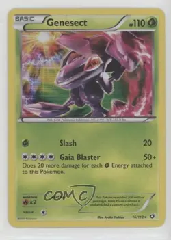 Genesect Holo Pokemon Black & White Legendary Treasures #16 - Image 1